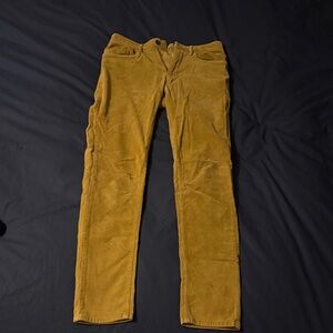 Zara Men's Tan/light brown Corduroy Pants Size 30